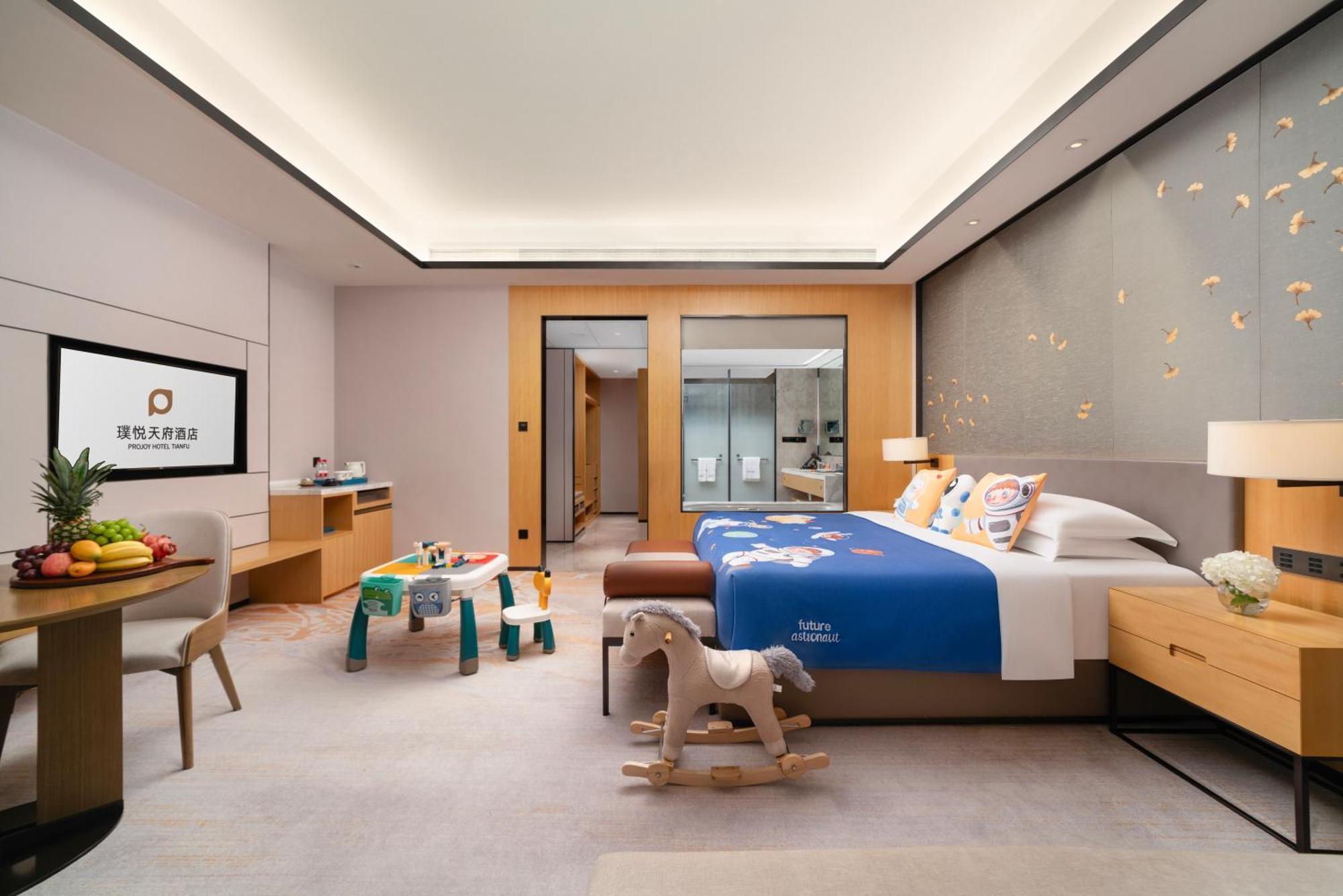Projoy Hotel Tianfu Chengdu Extérieur photo
